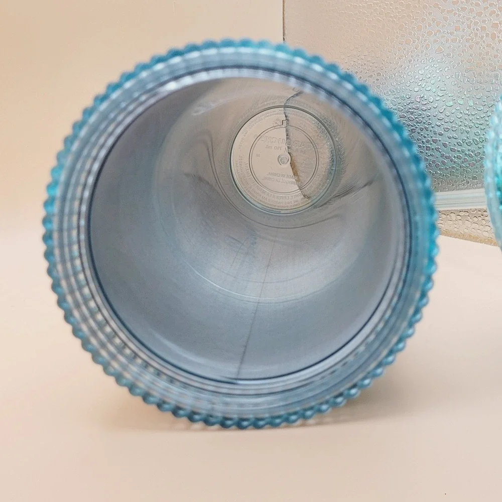 Starbucks Spring 2022 Mermaid Iridescent Holographic Wave Cold‎ Cup Tumbler 24oz